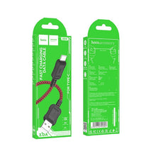 Заредете изображение във визуализатора на галерията – HOCO кабел USB A към Type C 3A X94 1 м златен
