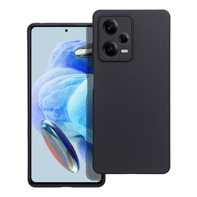 Гръб MATT за XIAOMI Redmi Note 12 Pro 5G черен