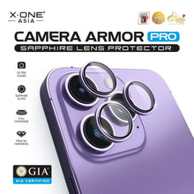 Заредете изображение във визуализатора на галерията – X-ONE Sapphire Camera Armor Pro - за iPhone 15 Pro/15 Pro Max
