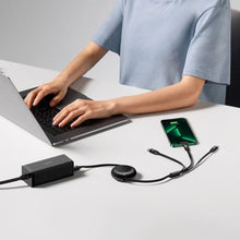 Заредете изображение във визуализатора на галерията – BASEUS кабел 3в1 Type C към Micro USB / Lightning / Type C PD QC4.0 3,5A 100W CAMJ010205 1,1 м лилав
