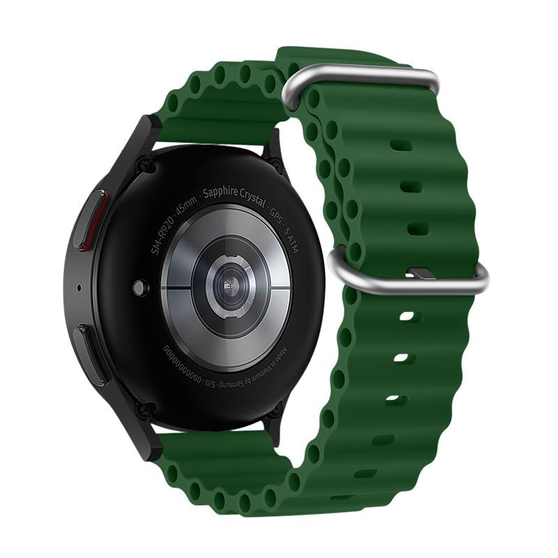 FORCELL F-DESIGN FS01 каишка за SAMSUNG Watch 20 мм зелена