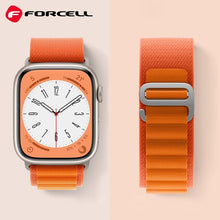 Заредете изображение във визуализатора на галерията – FORCELL F-DESIGN FA13 каишка за APPLE Watch 38 / 40 / 41 mm оранжева
