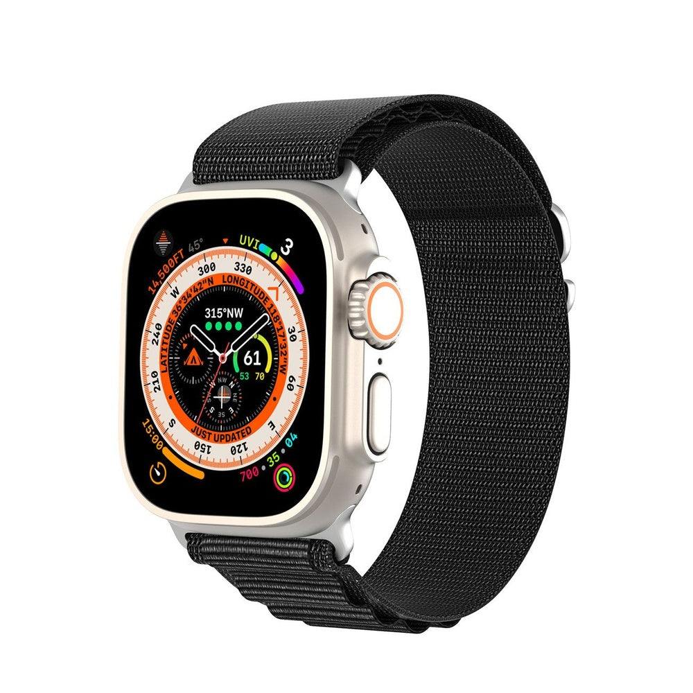 DUX DUCIS каишка GS найлонова за Apple Watch 38 / 40 / 41 мм черен