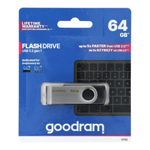 Заредете изображение във визуализатора на галерията – GOODRAM флашка UTS3 64GB USB3.2
