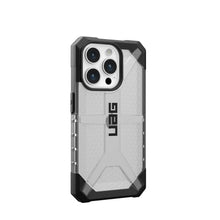 Заредете изображение във визуализатора на галерията – (UAG) Urban Armor Gear Plasma калъф за IPHONE 15 PRO ледено
