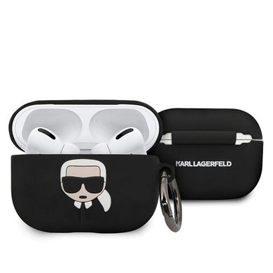 Оригинален калъф KARL LAGERFELD за APPLE Airpods Pro KLACAPSILGLBK черен