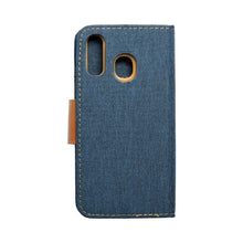 Заредете изображение във визуализатора на галерията – Калъф тип книга CANVAS за SAMSUNG A40 тъмно син син
