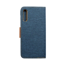 Заредете изображение във визуализатора на галерията – Калъф тип книга CANVAS за SAMSUNG A50 тъмно син син
