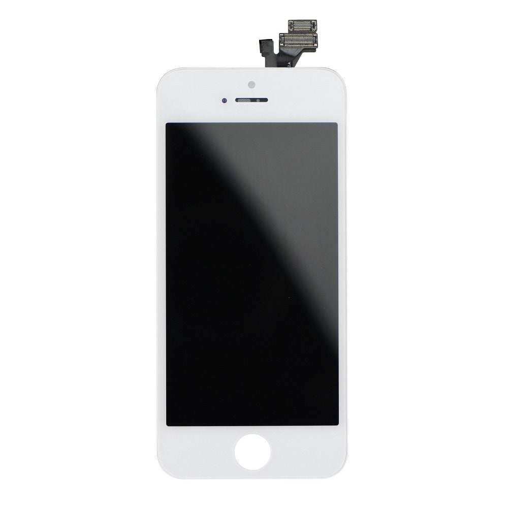 LCD екран iPhone 5 с дигитайзер бял (Tianma AAA)