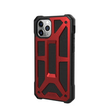 Заредете изображение във визуализатора на галерията – Гръб UAG Urban Armor Gear MONARCH за IPHONE 11 Pro червен

