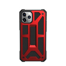 Заредете изображение във визуализатора на галерията – Гръб UAG Urban Armor Gear MONARCH за IPHONE 11 Pro червен
