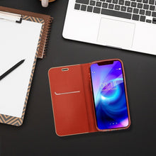 Заредете изображение във визуализатора на галерията – Калъф тип книга LUNA Gold HUAWEI Mate 20 Lite червен
