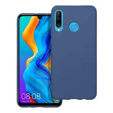 Силиконов гръб за HUAWEI P30 Lite син