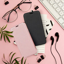 Заредете изображение във визуализатора на галерията – Калъф тип книга Forcell ELECTRO за IPHONE 11 PRO Max розов златист
