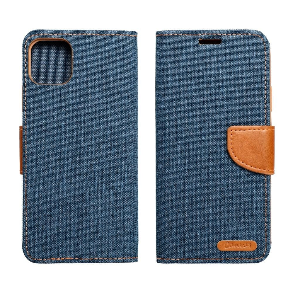 Калъф тип книга CANVAS за SAMSUNG A21s тъмно син син