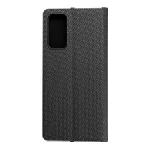 Заредете изображение във визуализатора на галерията – Калъф тип книга LUNA Carbon SAMSUNG S20 FE / S20 FE 5G черен
