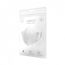 Заредете изображение във визуализатора на галерията – Маска за лице AirPOP Pocket Mask NV (2 бр) бяла
