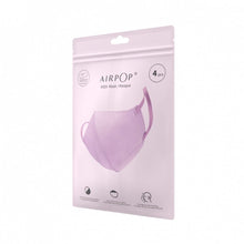 Заредете изображение във визуализатора на галерията – Маска за лице AirPOP Kids Mask NV (4 бр) розова
