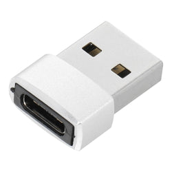 Адаптер Type C (женски) към USB A (мъжки) - сребрист