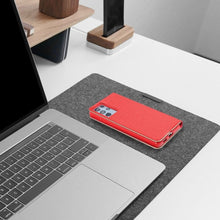 Заредете изображение във визуализатора на галерията – Калъф тип книга LUNA Gold XIAOMI Redmi NOTE 10 / 10S червен
