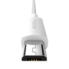 Заредете изображение във визуализатора на галерията – BASEUS кабел USB A към Micro USB 2,4A Wisdom TZCAMZJ-02 2 бр. 1,5 м бял

