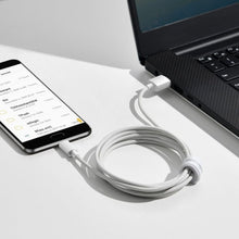Заредете изображение във визуализатора на галерията – BASEUS кабел USB A към Micro USB 2,4A Wisdom TZCAMZJ-02 2 бр. 1,5 м бял
