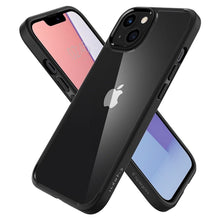 Заредете изображение във визуализатора на галерията – SPIGEN ULTRA HYBRID калъф за IPHONE 13 matte черен
