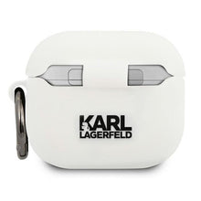 Заредете изображение във визуализатора на галерията – Оригинален калъф KARL LAGERFELD за APPLE Airpods 3 KLACA3SILCHWH бял
