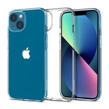 Заредете изображение във визуализатора на галерията – Оригинален гръб SPIGEN LIQUID CRYSTAL for IPHONE 13 прозрачен
