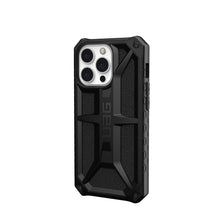 Заредете изображение във визуализатора на галерията – Гръб UAG Urban Armor Gear MONARCH за IPHONE 13 Pro черен
