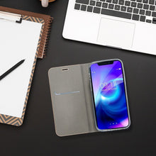 Заредете изображение във визуализатора на галерията – Калъф тип книга LUNA Gold SAMSUNG A13 5G / A04S сребрист
