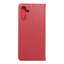 Заредете изображение във визуализатора на галерията – SMART PRO Book Гръб LEATHER за SAMSUNG A13 5G / A04S наситено червен
