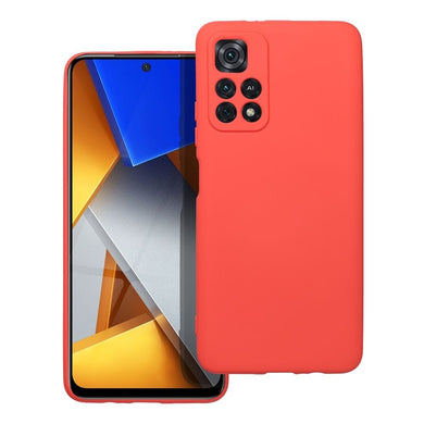 Силиконов гръб за XIAOMI POCO M4 Pro 5G / Redmi Note 11T 5G / Redmi Note 11S 5G праскова