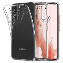 Заредете изображение във визуализатора на галерията – Оригинален гръб SPIGEN LIQUID CRYSTAL for SAMSUNG S22 прозрачен
