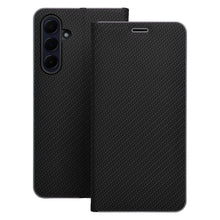 Заредете изображение във визуализатора на галерията – Калъф тип книга LUNA Carbon XIAOMI Redmi Note 11 Pro / 11 Pro 5G черен
