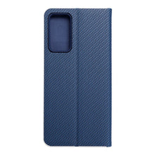 Заредете изображение във визуализатора на галерията – Калъф тип книга LUNA Carbon XIAOMI Redmi Note 11 Pro / 11 Pro 5G син
