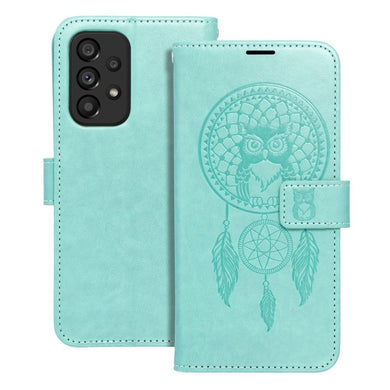 Калъф тип книга MEZZO за SAMSUNG A53 5G dreamcatcher зелен