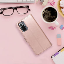Заредете изображение във визуализатора на галерията – Калъф тип книга MEZZO за XIAOMI Redmi 10C mandala розов златист
