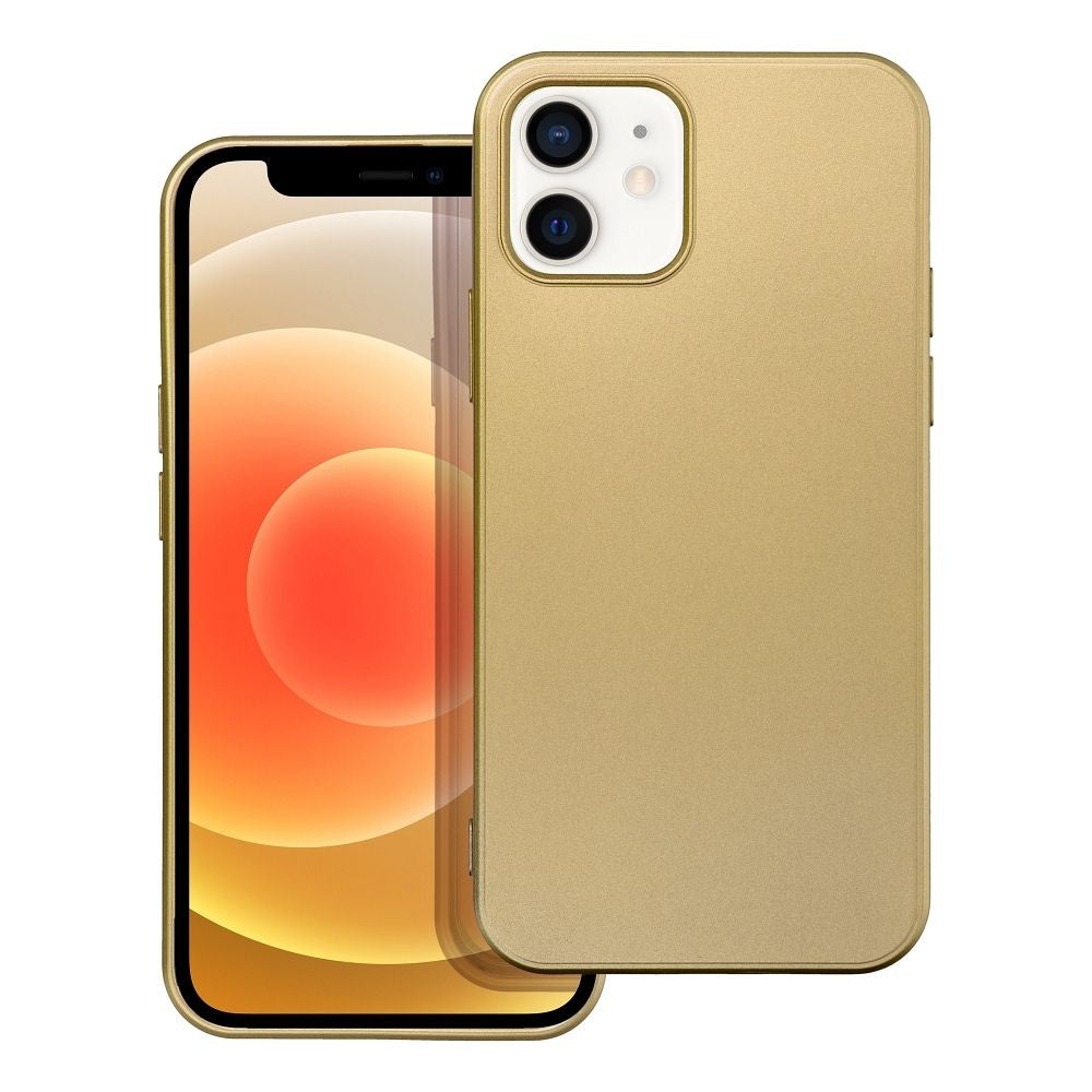 Гръб METALLIC за IPHONE 12 / 12 Pro златист