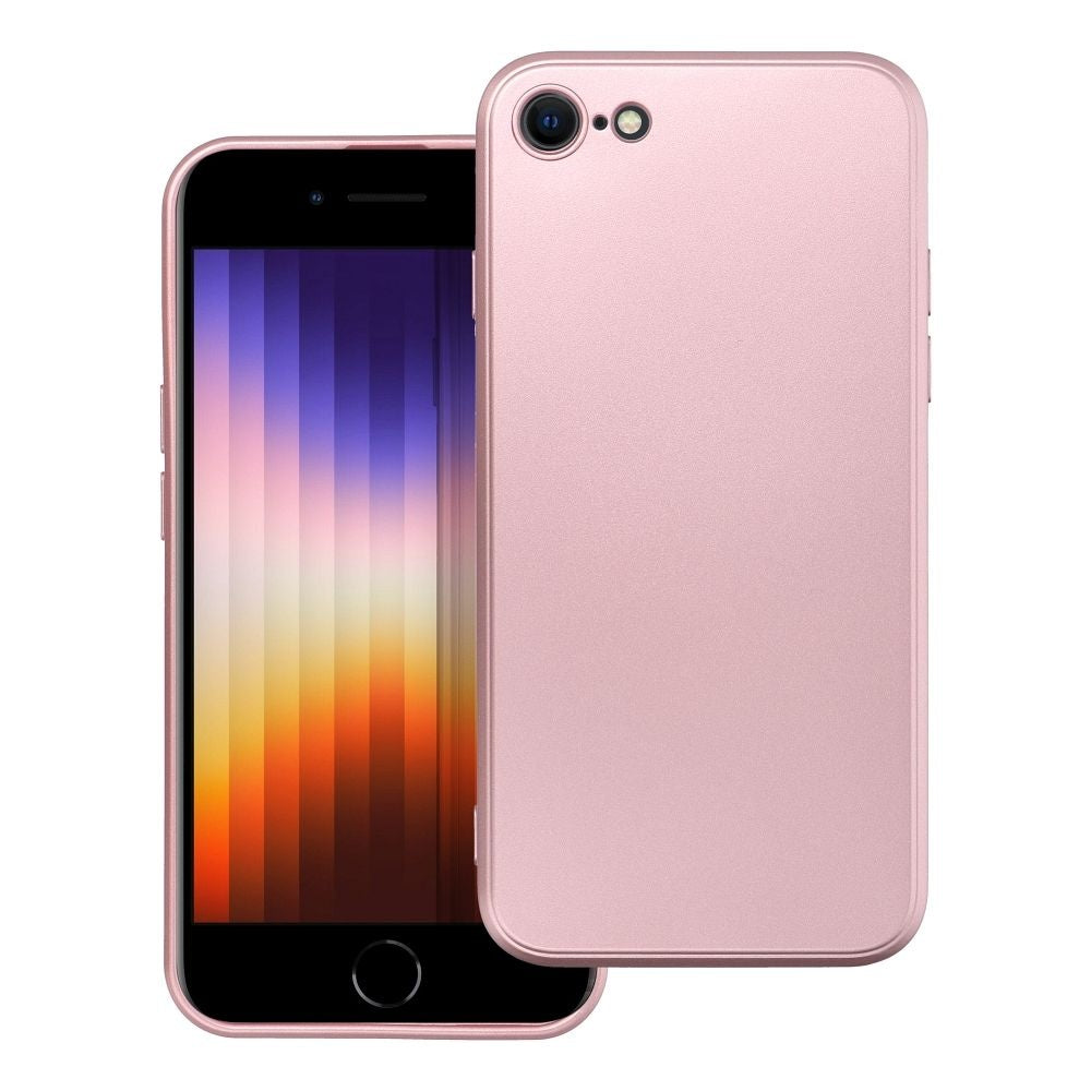 Гръб METALLIC за IPHONE 7 / 8 / SE 2020 / SE 2022 розов