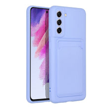 Заредете изображение във визуализатора на галерията – Гръб CARD за SAMSUNG S21 FE виолетов
