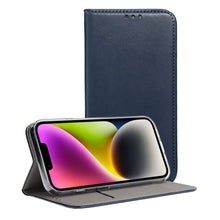 Заредете изображение във визуализатора на галерията – Калъф тип книга SMART MAGNETO за SAMSUNG A53 5G тъмно син
