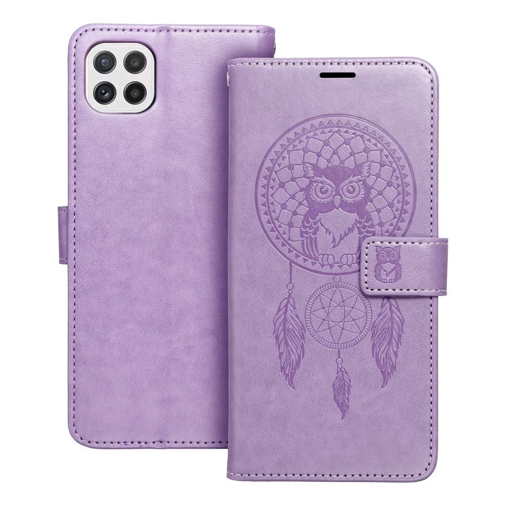 Калъф тип книга MEZZO за SAMSUNG A22 5G dreamcatcher лилав