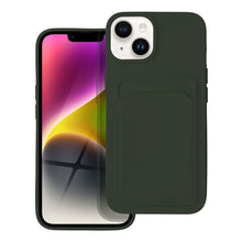 Заредете изображение във визуализатора на галерията – Гръб CARD за IPHONE 14 зелен
