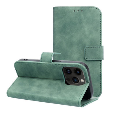 Калъф тип книга TENDER за IPHONE 14 Pro зелен