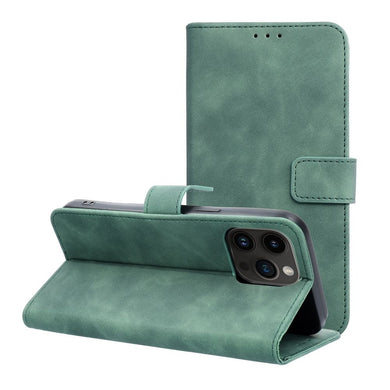 Калъф тип книга TENDER за IPHONE 14 Pro Max зелен