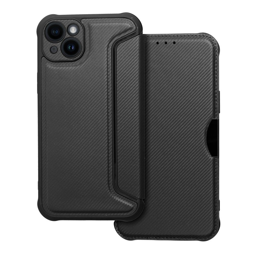 Калъф тип книга RAZOR за IPHONE 14 Plus черен