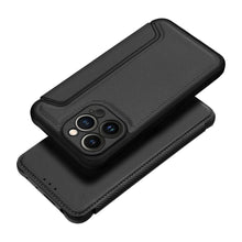 Заредете изображение във визуализатора на галерията – Калъф тип книга RAZOR за IPHONE 14 Plus черен
