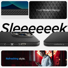 Заредете изображение във визуализатора на галерията – SPIGEN LIQUID AIR калъф за IPHONE 14 Pro Max matte черен
