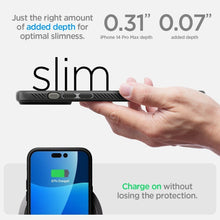 Заредете изображение във визуализатора на галерията – SPIGEN LIQUID AIR калъф за IPHONE 14 Pro Max matte черен
